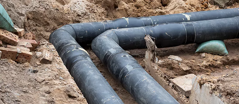 Main Water Pipe Replacement in Eglington West, Toronto